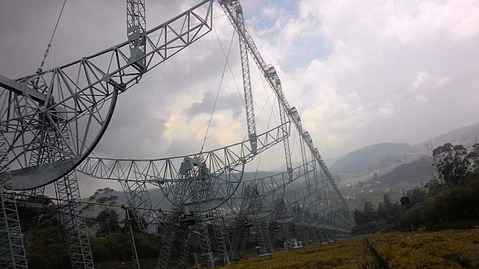 File photo | Ooty Radio Telescope | Wikimedia Commons
