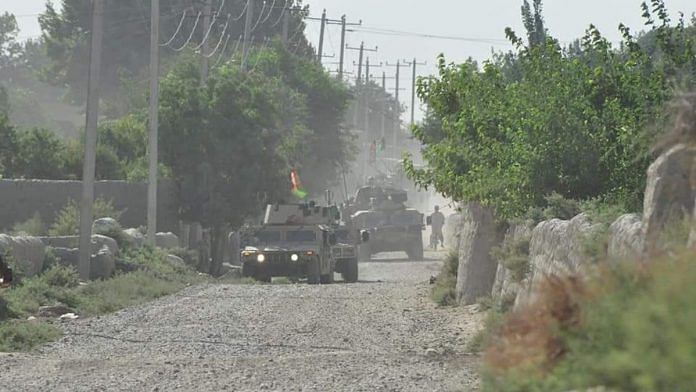File photo | Afghanistan Army carries out operations against Taliban in Balkh province, July 2021| Twitter/MoDAfghanistan