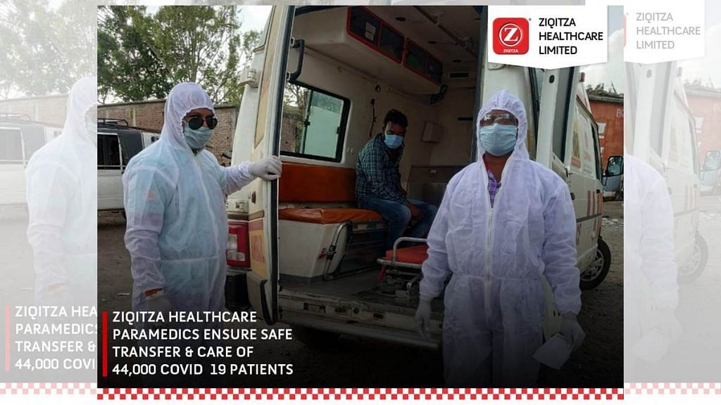 Ziqitza Healthcare runs a fleet of ambulances in Punjab