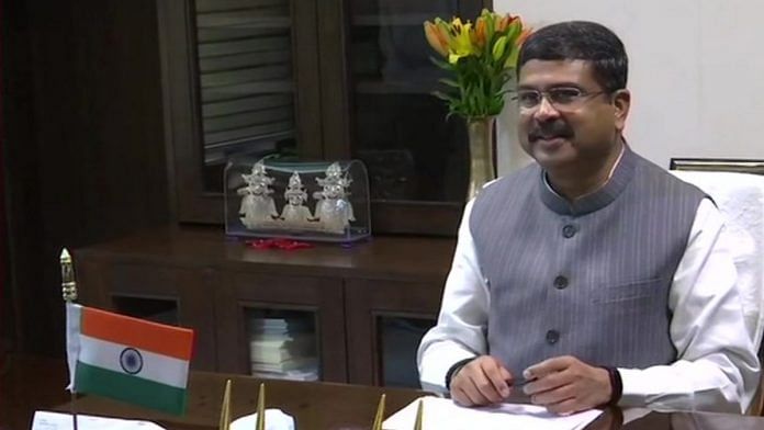 File photo of new Minister of Education Dharmendra Pradhan | ANI