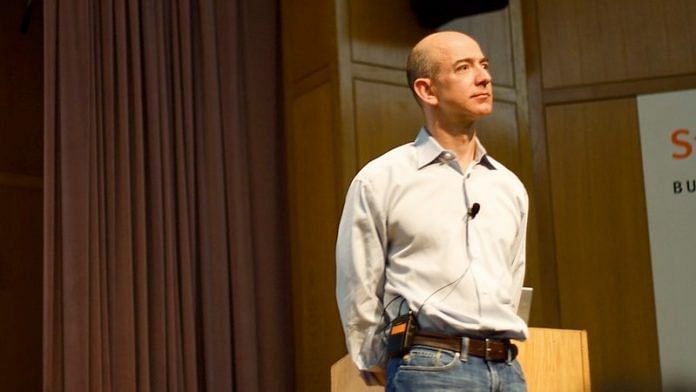 Jeff Bezos 12 File photo of founder, executive chairman of Amazon| Flickr