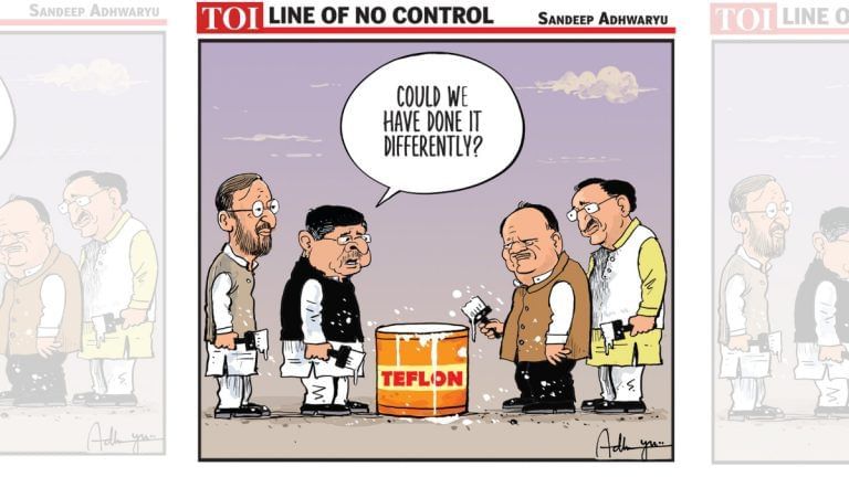 Inefficiency of the ‘Teflon paint’, and PM Modi’s greetings to Dalai Lama