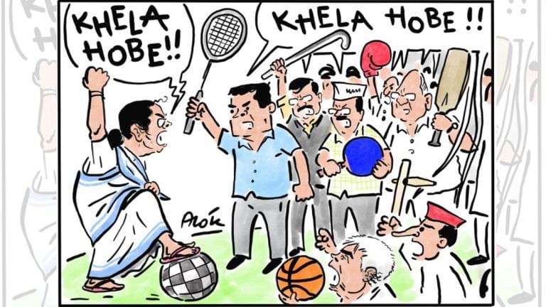 The ‘Khela Hobe’ clarion call, and PM Modi’s praise for Yediyurappa