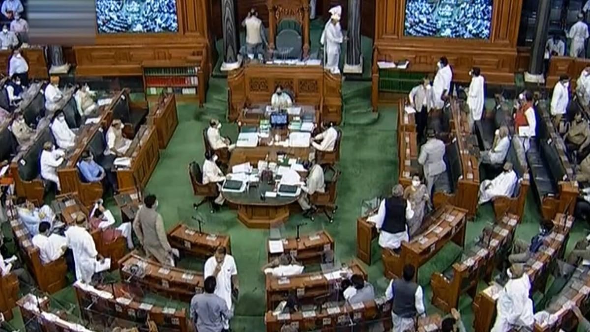 Centre tables bill in Lok Sabha to ban agitation by essential defence