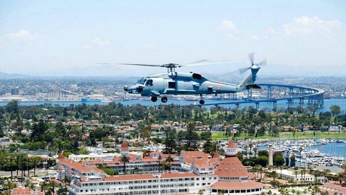 The Mh-60 Romeo chopper | Photo by special arrangement