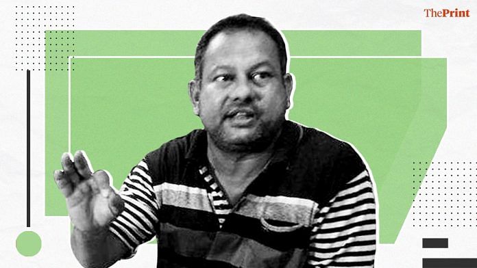 Surendra Gadling, activist and an accused in Bhima Koregaon violence case | Image by Ramandeep Kaur | ThePrint