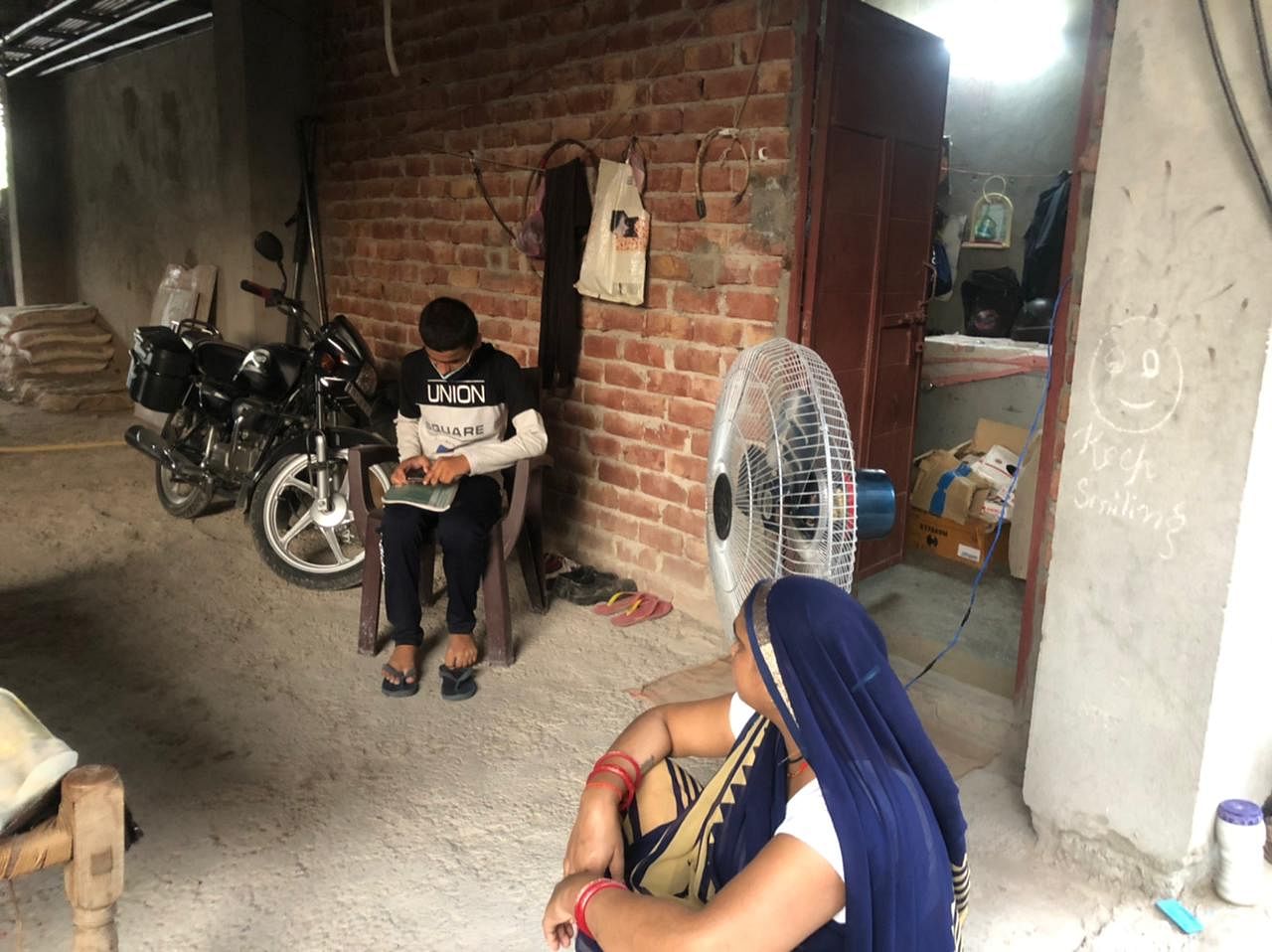 Rohit lives with his mother and younger sister in a single room in an under-construction building | Jyoti Yadav | ThePrint