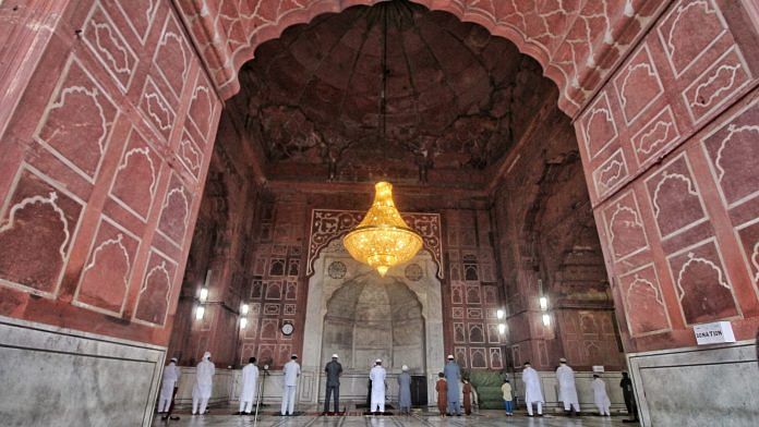 Muslims offer Eid al-Adha prayers at the Jama Masjid | Suraj Singh Bisht | ThePrint