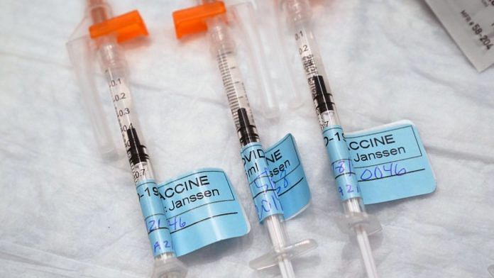 Doses of the Johnson & Johnson Janssen Covid-19 vaccine in Atlanta, Georgia | Photographer: Elijah Nouvelage | Bloomberg