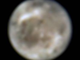 Jupiter's moon Ganymede as seen by NASA's Hubble Space Telescope in 1996 | NASA, ESA, John Spencer (SwRI Boulder) | nasa.gov