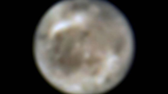 Ganymede as seen by the NASA's Hubble Space Telescope in 1996 | NASA, ESA, John Spencer (SwRI Boulder) | nasa.gov
