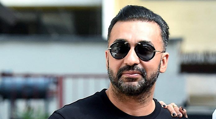 Businessman Raj Kundra in Mumbai