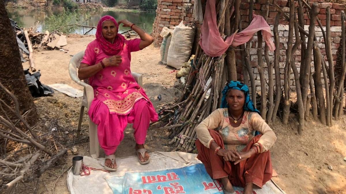 Lado Devi in her village in Haryana | Jyoti Yadav | ThePrint