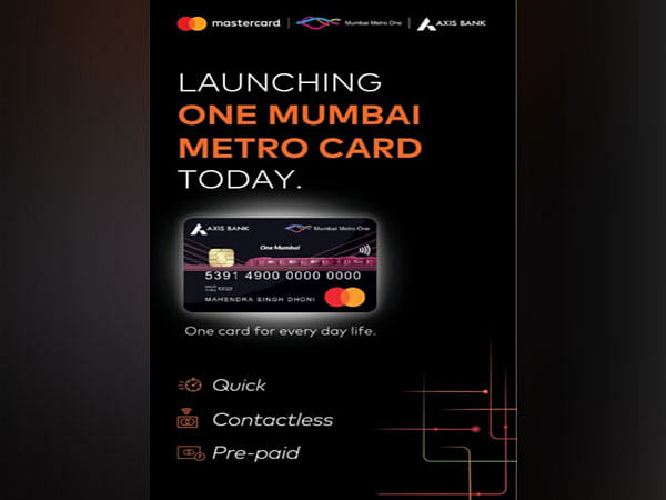 Mastercard, Mumbai Metro and Axis Bank launch 'One Mumbai Metro Card', to ensure a seamless commute for Mumbaikars