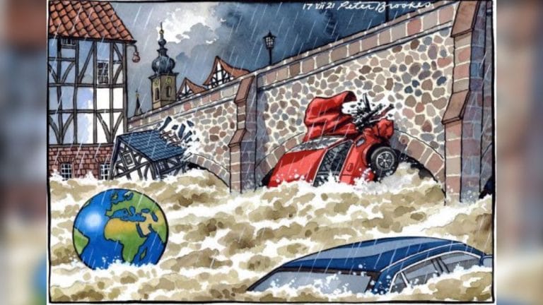 As western Europe battles climate crisis, UK gets ready to drop Covid caution