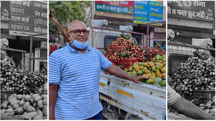 Surjit Yadav, national vice-president of the Hindu Sena runs a shop in Old Gurugram | Shubhangi Misra | The Print