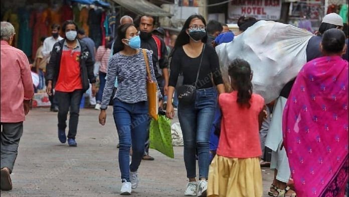 The Police Bazar in Shillong, Meghalaya, on 18 August, after curfew restrictions were eased. | Photo: Praveen Jain/ThePrint