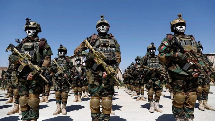 Representational image of Afghan special forces | Reuters via ANI
