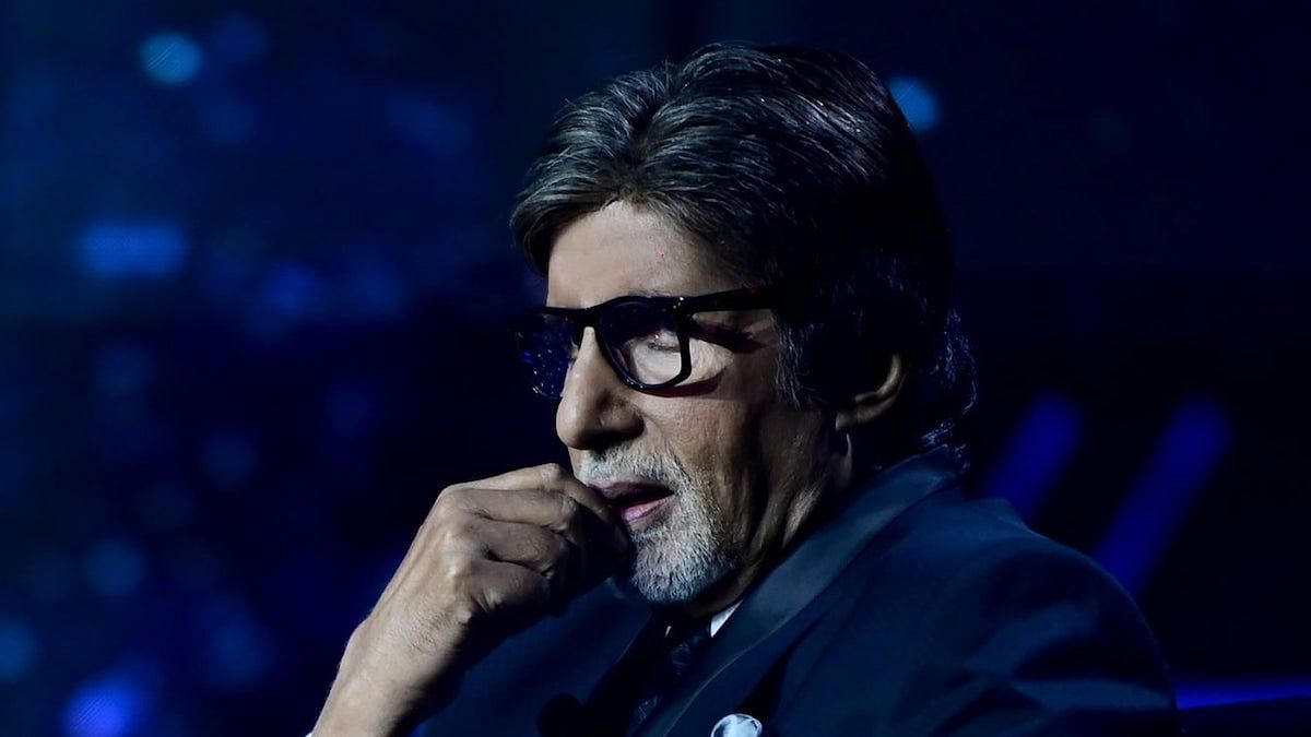 Amitabh Bachchan File photo of Amitabh Bachchan on set of KBC | Facebook