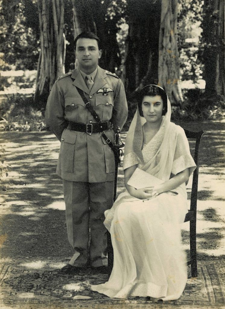 Photo from the personal album of Brinda Dubey, daughter of Kanwar Jaswant Singh.