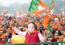 A BJP rally in Noida in the runup to the 2017 Uttar Pradesh assembly elections | Suraj Singh Bisht, ThePrint