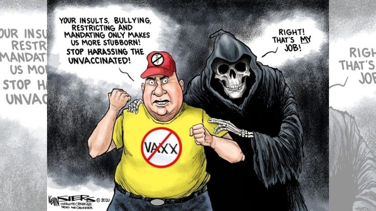 ‘Harassment’ of unvaccinated and ‘invisible fortune’ that is cryptocurrency