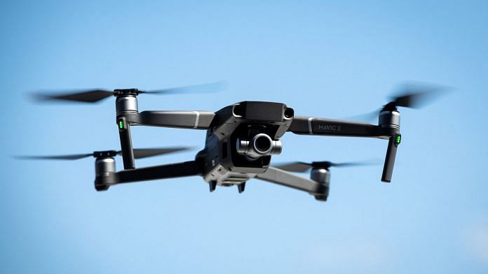 Representational image of a drone | Photo: Mark Kauzlarich | Bloomberg