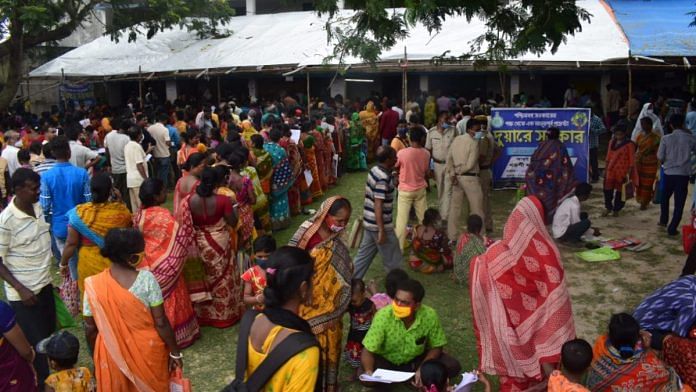 A Duare Sarkar camp at Bankura district on 17 August | Photo: @DM_Bankura