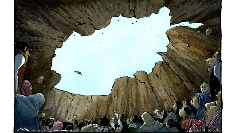 Afghans abandoned, and international forces scurry out under Taliban threat