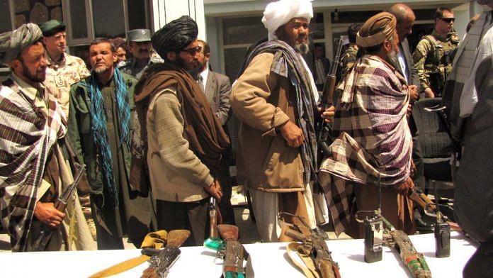 A file photo of former Taliban fighters | Commons