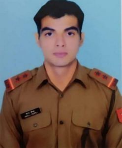 Neeraj Chopra in his Army uniform | Image by special arrangement