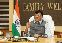 File photo of Union Health Minister Mansukh Mandaviya | Twitter/@mansukhmandviya