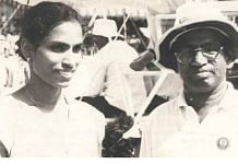 File photo of O.M Nambiar with PT Usha | Twitter /@PTUshaOfficial