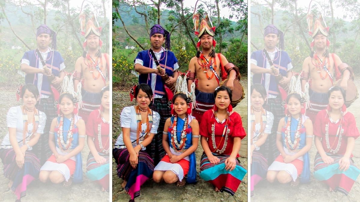Arunachal beautiful traditional dress| series 2|Tagin tribe| how to wear???|  step by step GRWM - YouTube