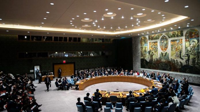 File photo of a United Nations Security Council meeting in session | Photo: Jeenah Moon | Bloomberg