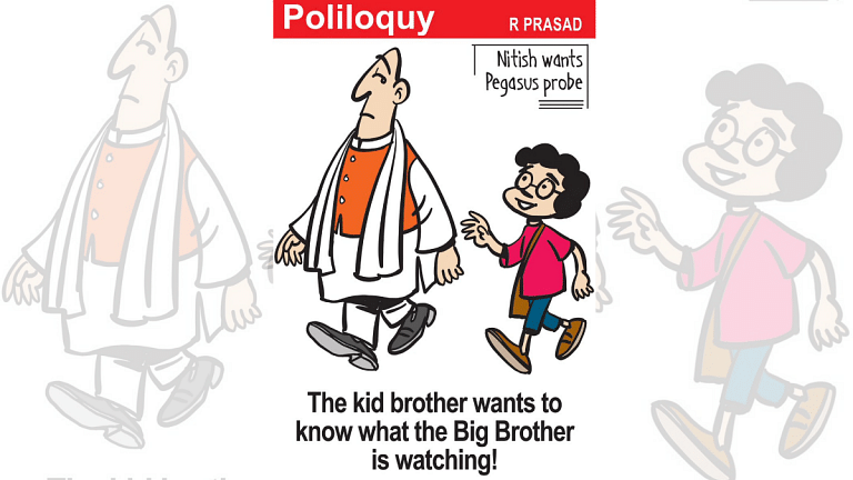 How a ‘brother’ broke rank over Pegasus, and Rahul Gandhi’s cycle protest