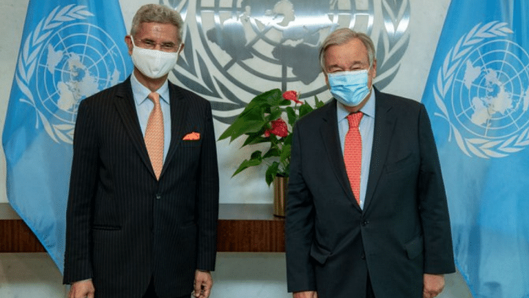 Jaishankar holds emergency meeting on Afghan crisis with UN chief Antonio Guterres