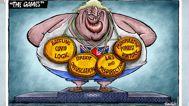 Boris Johnson’s Covid, Brexit ‘medals’, and friendship in a pandemic-hit world