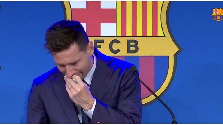 Messi tearfully confirms Barcelona exit, says Paris’ Saint-Germain could be a ‘possibility’