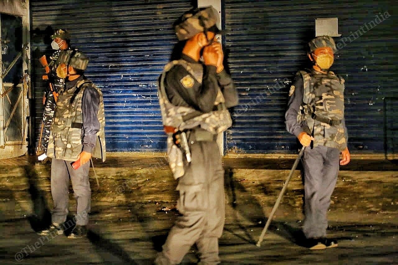 Meghalaya Police personnel | Photo: Praveen Jain | ThePrint