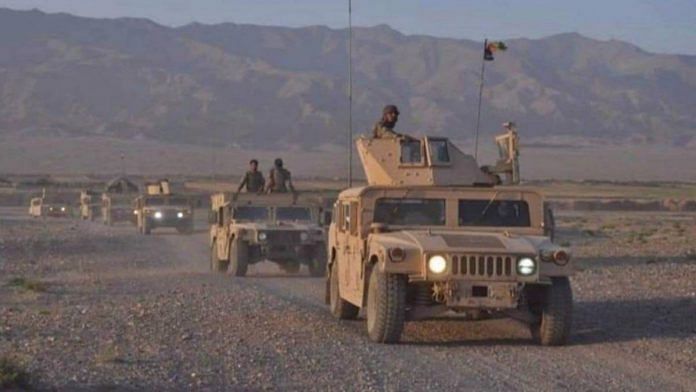 File photo of an Afghanistan defence operation against Taliban | Twitter | MoDAfghanistan