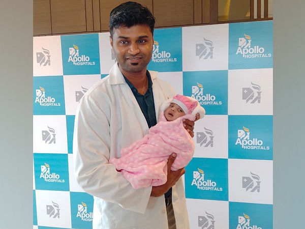 15 day old baby with congenital heart disease treated successfully, gets new lease of life