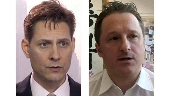 Canadians Michael Kovrig and Michael Spavor maintained they were “innocent” throughout | File photos: Twitter