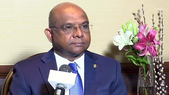 Maldives Foreign Affairs Minister Abdulla Shahid | ANI File Photo