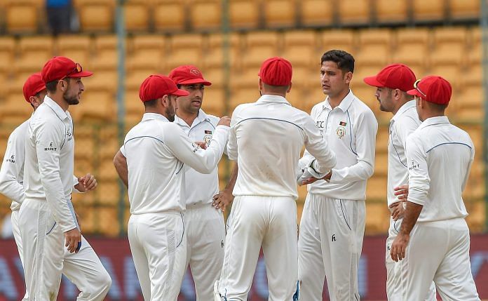 File photo of the Afghanistan test team | @ACBofficials/Twitter