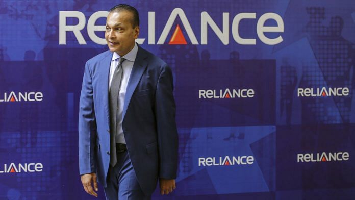 File photo of Chairperson of Reliance Infrastructure Anil Ambani | Bloomberg