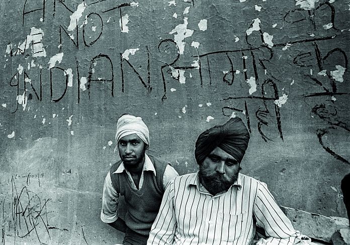 Victims of the anti-Sikh riots that followed the assassination of Indira Gandhi. (Delhi,1984) | Photo credit: Prashant Panjiar