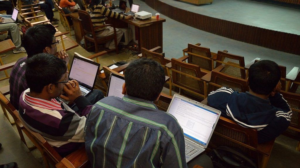 Representational image | Students in a classroom in IIT, Kharagpur | Wikimedia Commons