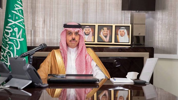 Saudi Arabia's Foreign Minister Prince Faisal bin Farhan bin Abdullah Al Saud | Official Account | Twitter
