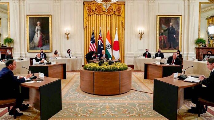 Quad Leaders Summit underway at the White House in Washington in 2021 | PTI